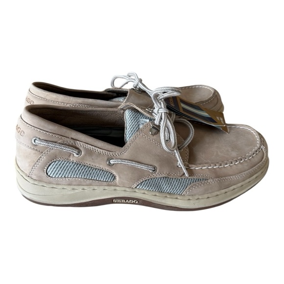 Sebago Clovehitch II Taupe Men’s 11.5 Boat Shoes Coastal Dri Lex Casual Marine - Picture 6 of 12
